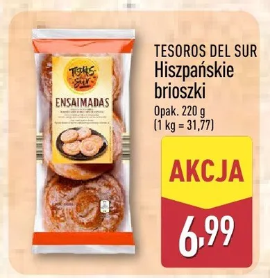 Hiszpańskie brioszki promocja w Aldi