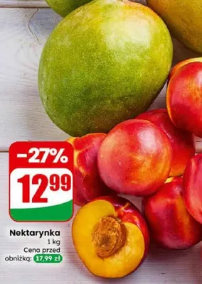Nektarynka promocja w Dino