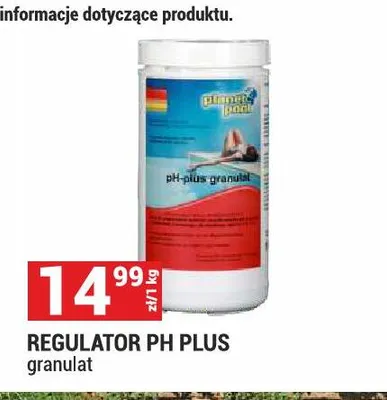 Regulator pH Planet Pool pH Plus granulat promocja w Merkury Market
