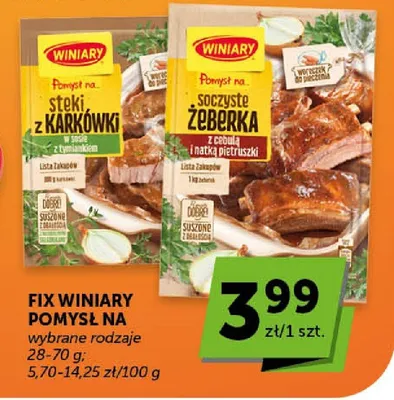 Fix Winiary Pomysł na promocja w ABC