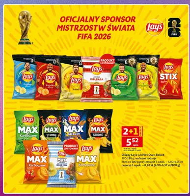 Chipsy Lay's Green Onion promocja w Auchan