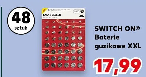 Baterie guzikowe XXL Max Mignon AAA lub Max Mignon AA promocja w Kaufland