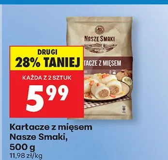Kartacze z mięsem promocja w Biedronka