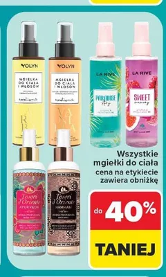 Mgiełka do ciała La Rive Sweet promocja w Carrefour