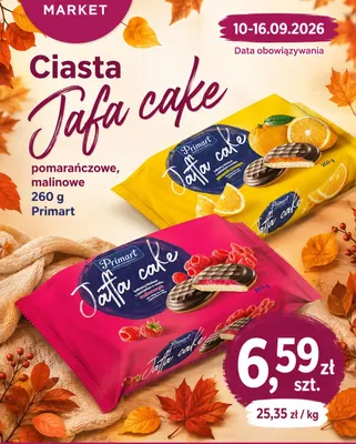 Ciasta Jafa cake pomarańczowe Primart promocja w emma MARKET