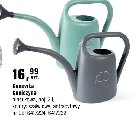 Konewka Konyczna plastikowa promocja w OBI