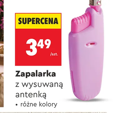 Zapalarka z wysuwaną antenką promocja w Biedronka