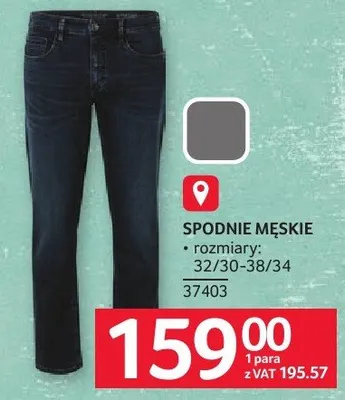 Spodnie męskie promocja w Selgros