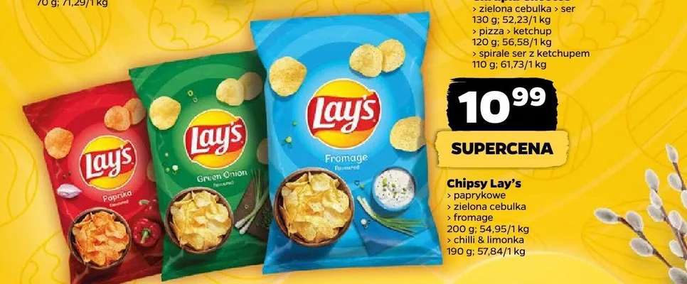Chipsy Lay's promocja w Netto
