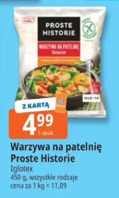 Warzywa na patelnię Proste Historie promocja w Leclerc