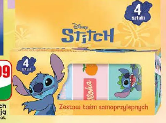 Zestaw taśm samoprzylepnych Disney Stitch promocja w Dino