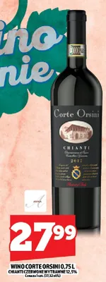 Wino Corte Orsini promocja w TOPAZ