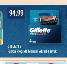 Wkłady do maszynki Gillette Fusion Proglide Manual promocja w Drogerie Laboo