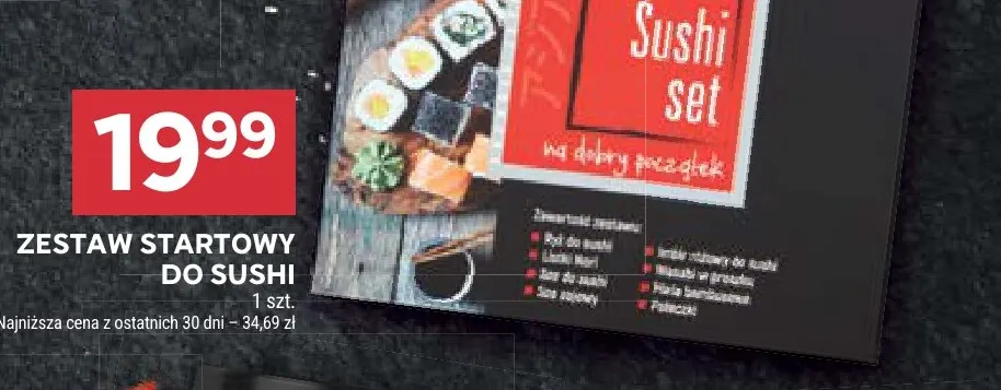 Zestaw startowy do sushi House of Asia promocja w Stokrotka