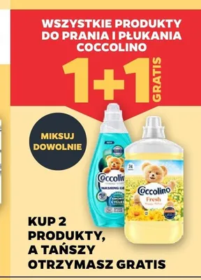 Płyn do płukania Coccolino promocja w Netto