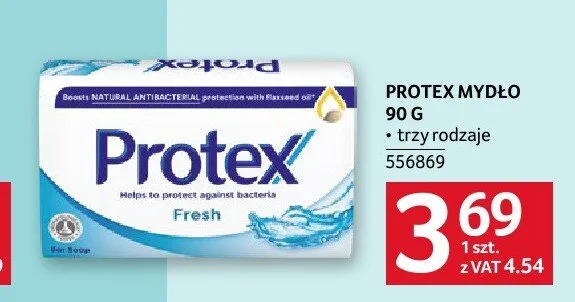 Mydło w kostce Protex promocja w Selgros