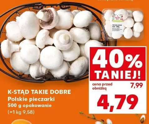Polskie pieczarki promocja w Kaufland
