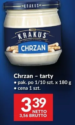 Chrzan tarty Krakus promocja w Makro