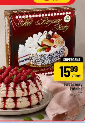 Tort bezowy Łubnica promocja w POLOmarket