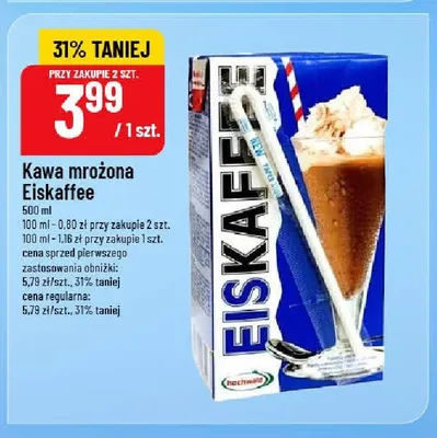 Kawa mrożona Eiskaffee Hochwald promocja w POLOmarket