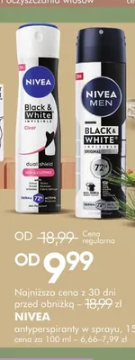 Antyperspiranty w sprayu Nivea promocja w Super-Pharm