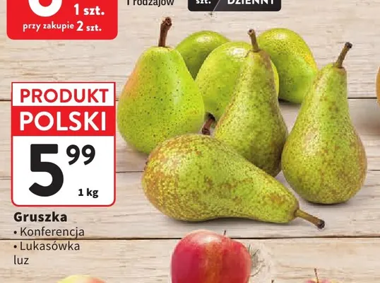 Gruszki Konferencja promocja w Intermarche