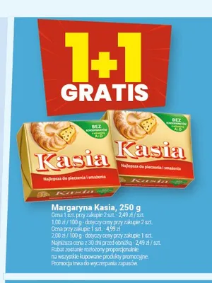 Margaryna Kasia 250g promocja w Twój Market