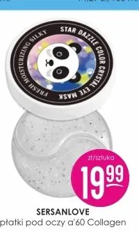 Płatki pod oczy Sersanlove promocja w Drogerie Jasmin