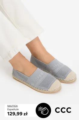 Espadryle Nautica promocja w CCC