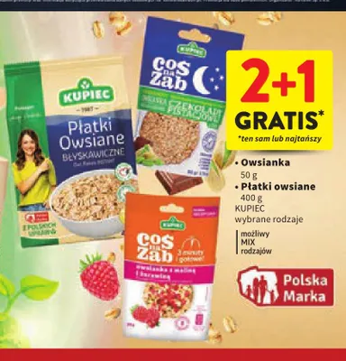 Owsianka Kupiec promocja w Intermarche