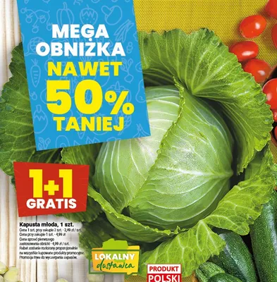 Kapusta młoda polska promocja w Twój Market