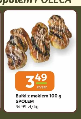 Bułki z makiem Społem promocja w Społem Częstochowa