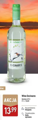 Wino Encinares promocja w Aldi