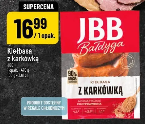 Kiełbasa z karkówką promocja w POLOmarket