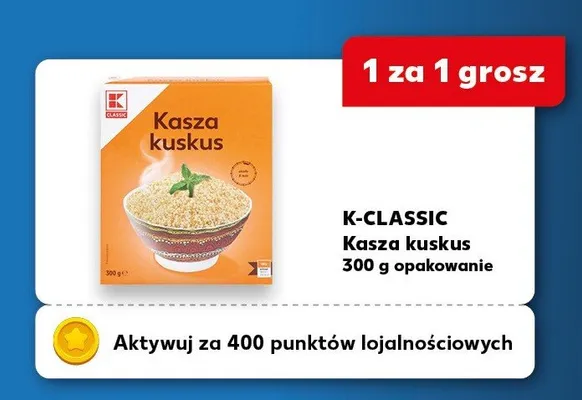 Kasza kuskus promocja w Kaufland