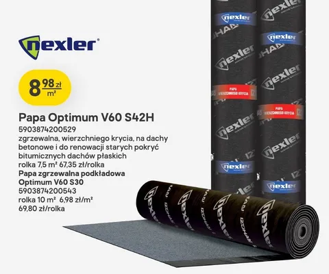 Papa Optimum V60 S42H promocja w Castorama