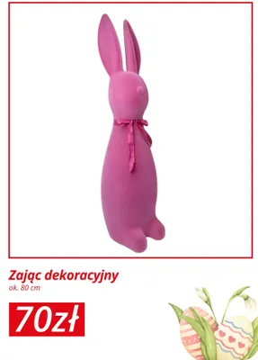Zając dekoracyjny promocja w KiK