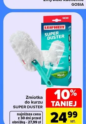 Zmiotka do kurzu Super Duster Leifheit promocja w Carrefour