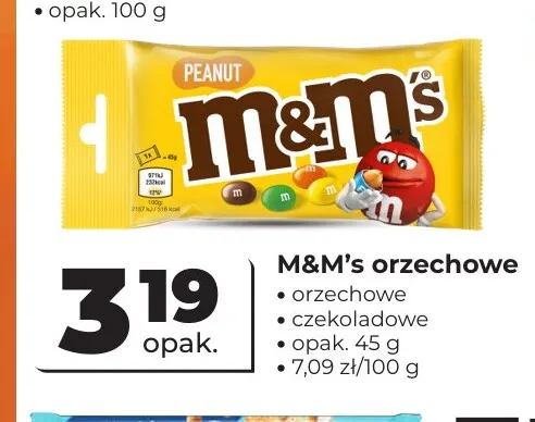 Draże M & M's czekoladowe promocja w Odido