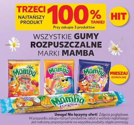 Gumy rozpuszczalne promocja w Kaufland
