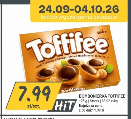 Bombonierka Toffifee promocja w Słoneczko