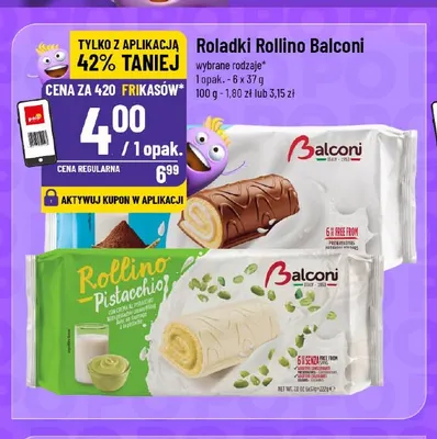 Roladki Rollino Balconi 6-pak promocja w POLOmarket