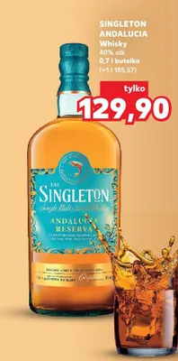 Whisky Singleton Andalucia promocja w Kaufland