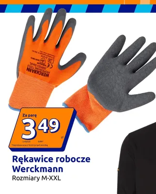 Rękawice robocze Werckmann promocja w Action