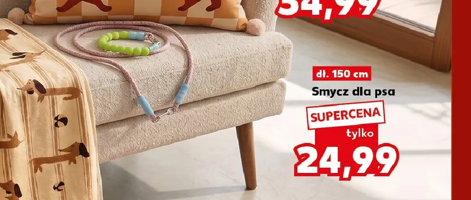 Smycz dla psa 150 cm promocja w Kaufland