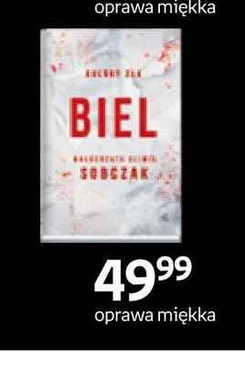Książka Małgorzata Oliwia Sobczak Biel oprawa miękka promocja w Empik