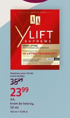 Krem do twarzy promocja w Rossmann