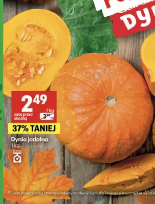 Dynia jadalna promocja w Delikatesy Centrum