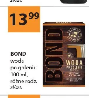 Woda po goleniu BOND promocja w Drogerie Laboo