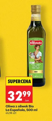 Oliwa z oliwek Bio La Española promocja w Biedronka